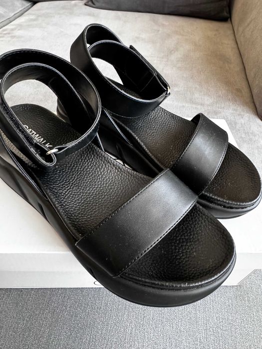 Сандали Catwalk - 37 номер, черни, нови