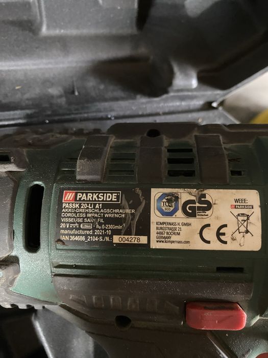 Гайковерт парксайд