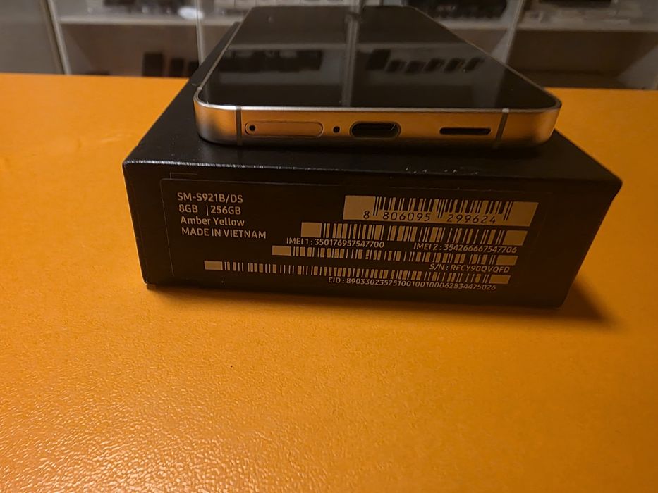 Samsung S24 5G 256gb Amber Yellow resigilat factura garantie bonus