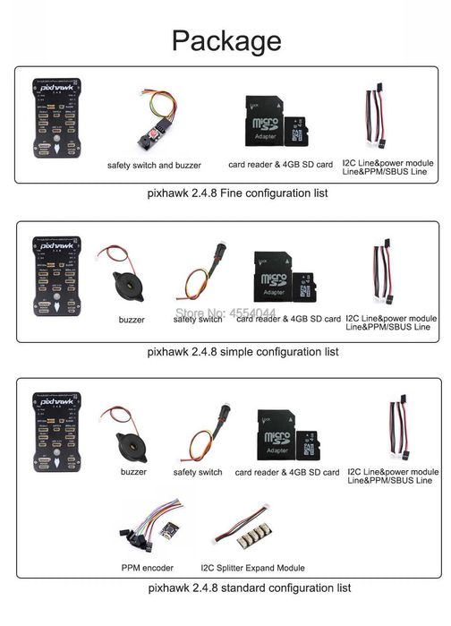 Kit complet  Pixhawk 2.4.8 PX4 – ideal pentru drone, proiecte arduino