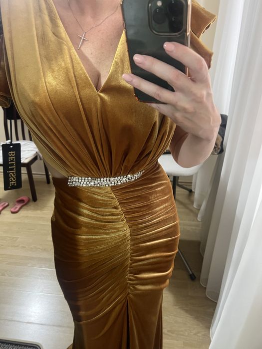 Rochie de seara din catifea