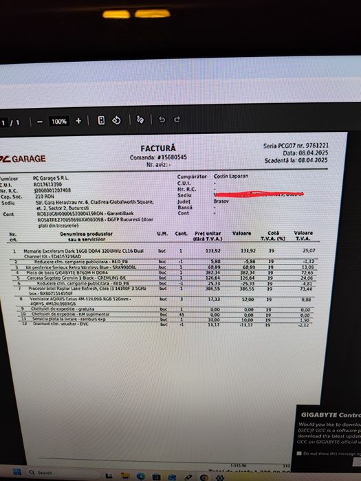 Desktop Pc- Gaming Intel I3 14100f gtx 1650 16 GB RAM DDR3 4