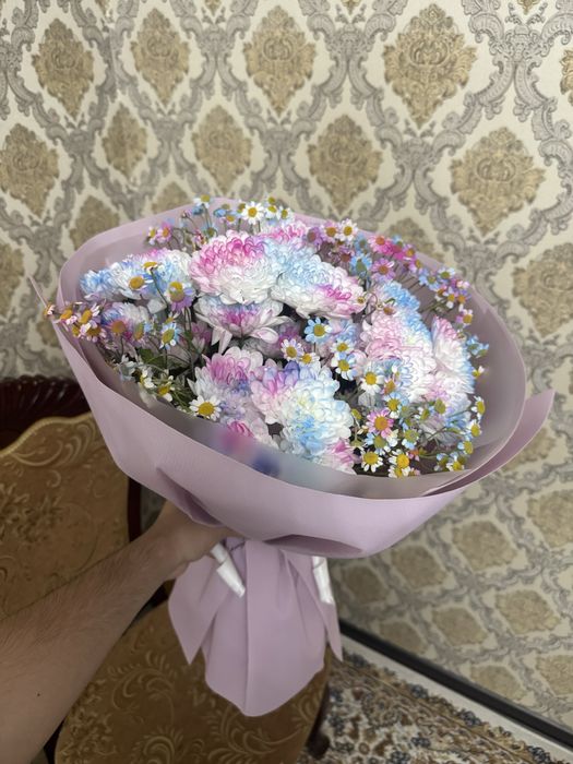 Букет цветов разные