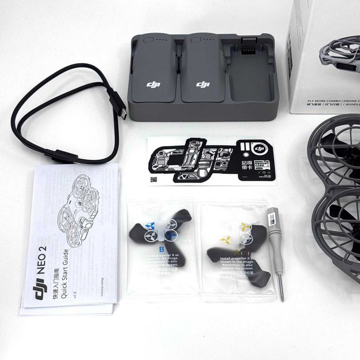 Drona DJI Neo2 Fly More Combo | ca NOUA | Full Box | Factura + Garantie | Pret Fix ID023