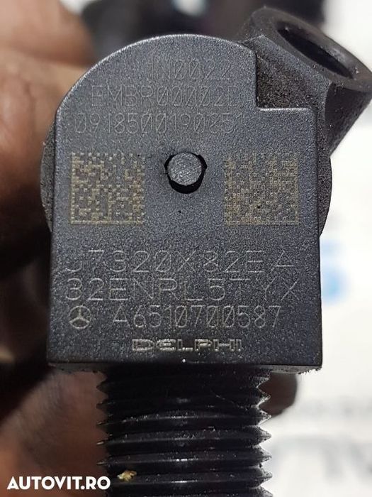 Injector Injectoare Mercedes Benz Clasa E 200CDI 136cp 2009 - prezent COD  A6510700587