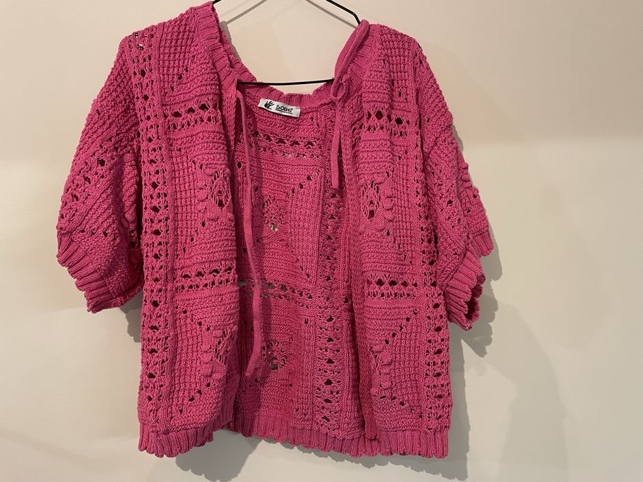 Розова жилетка ……