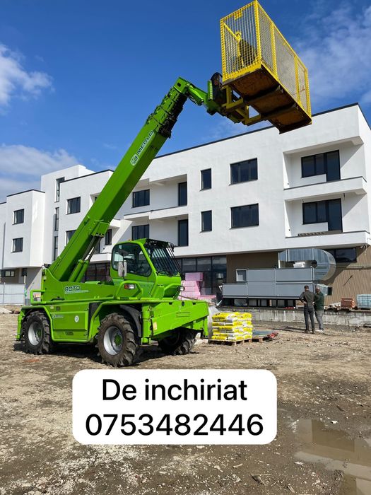 Inchiriere incarcator telescopic merlo/manitou