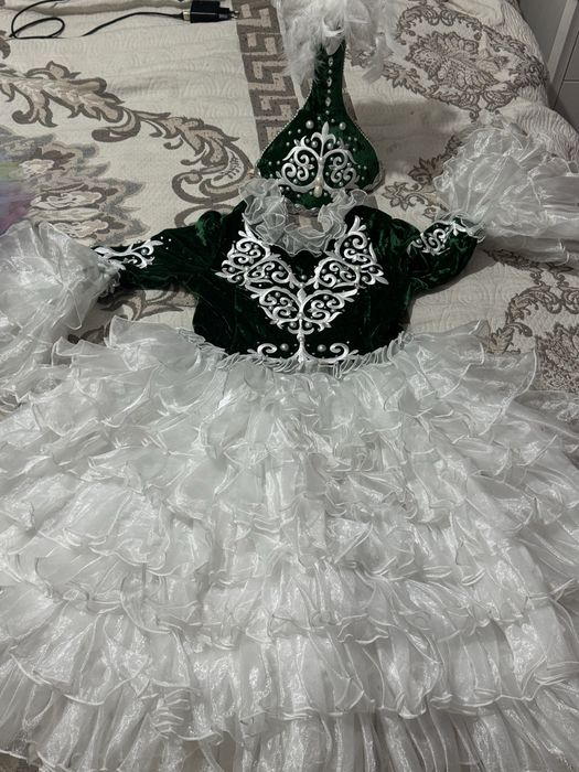 казахское национальное платье для девочки