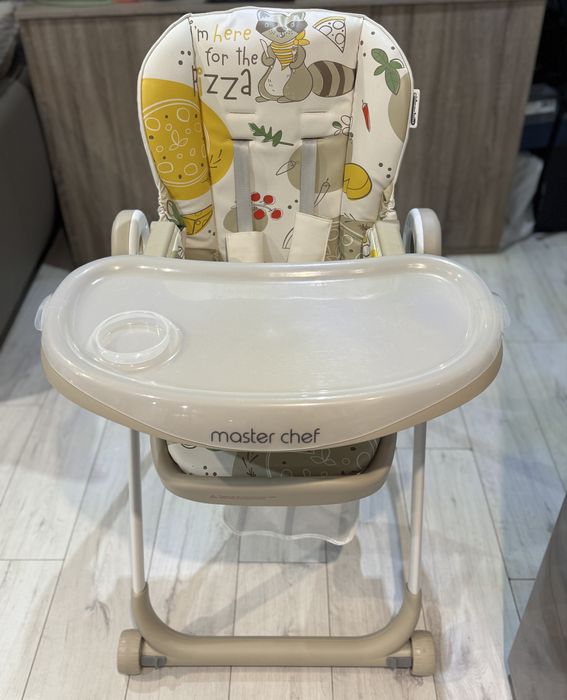 Столче за хранене Chipolino - Master Chef, макадамия