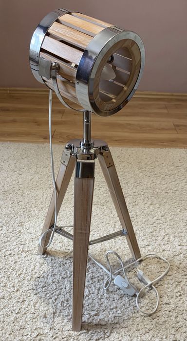 Lampa decorativa tip proiector, stil industrial, nefolosita, premium