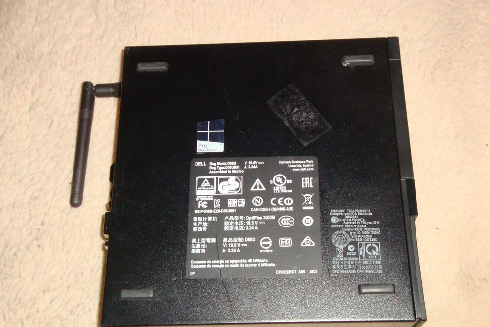 Mini PC itx Dell Optiplex 3020 i5 8GB SSD Win 11 Pro Alimentator