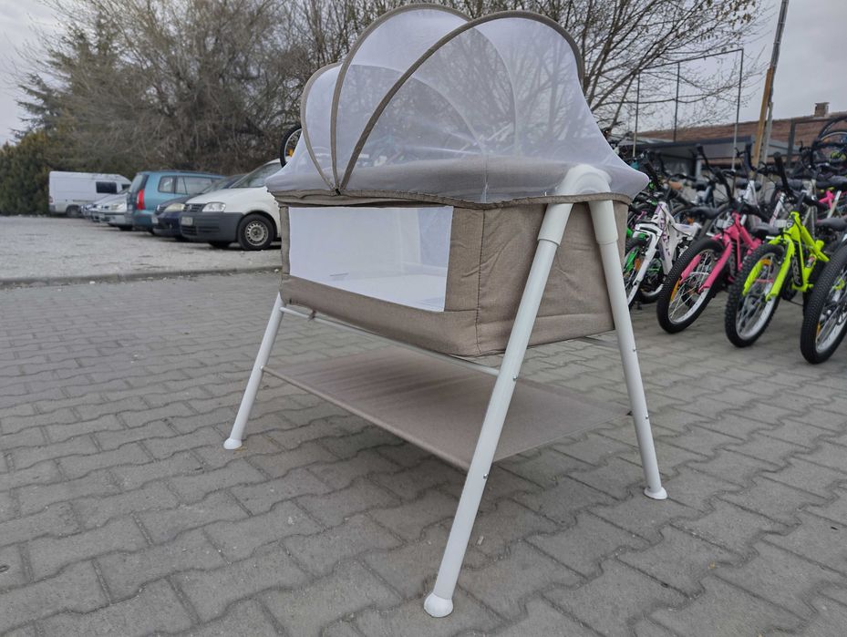 MONI Бебешко легло KALINIHTA бежов