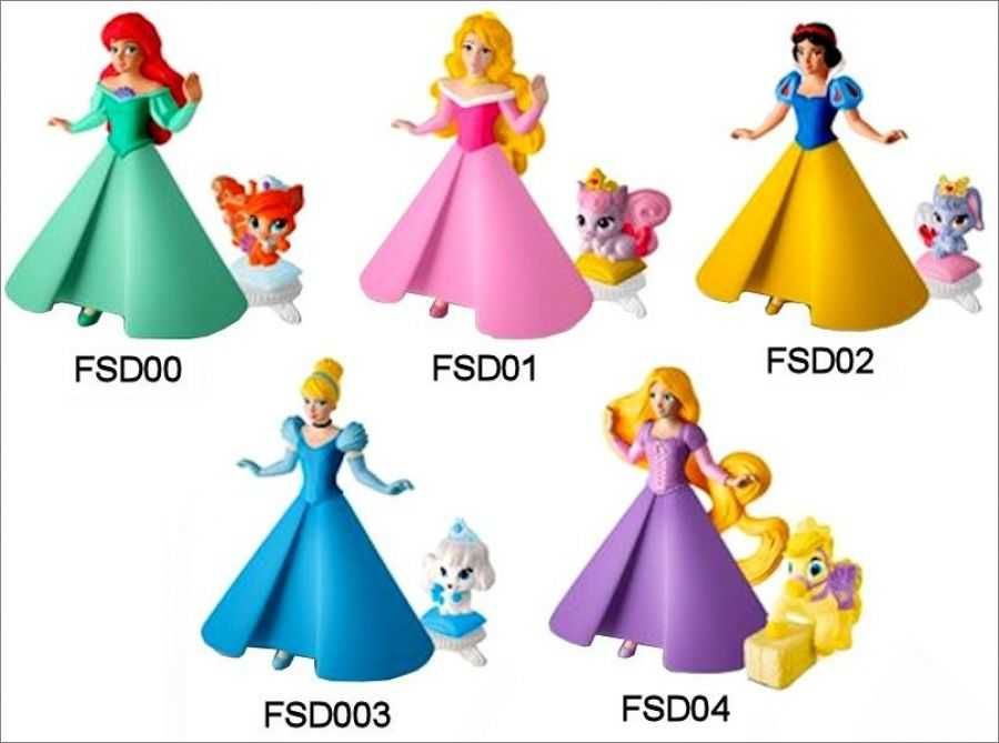 Макси серия Дисни принцеси на Киндер - Princess Palace Pets (2016)