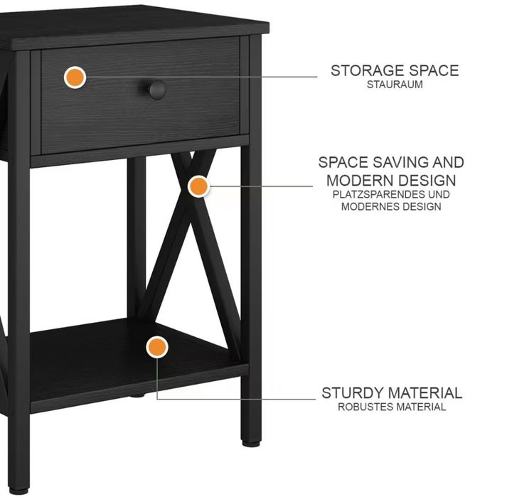 Нощно шкафче Vicco