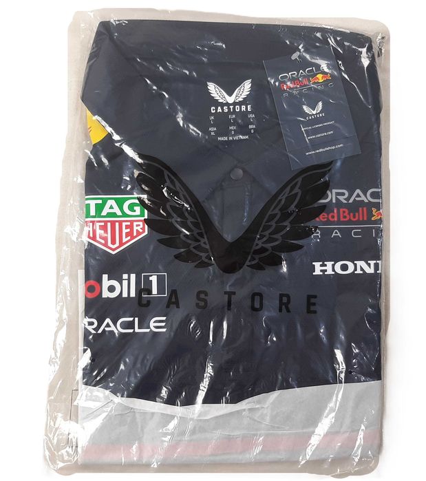 Red Bull Racing F1 Team Polo Shirt - Оригинална мъжка тениска с яка
