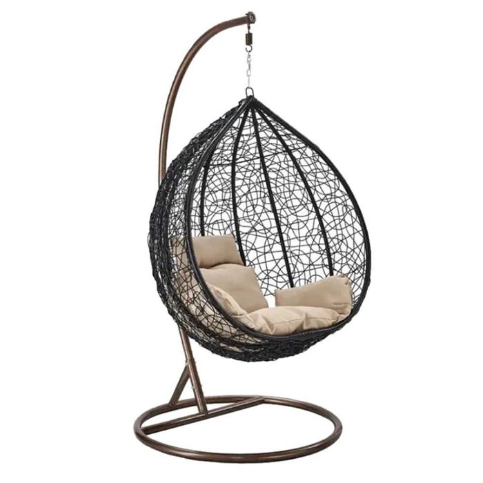 Ратанова Градинска Люлка Comfort , Меки Възглавници, до 200 кг