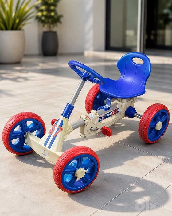 Bolalar uchun 4 g‘ildirakli pedal karting | Velomobil | Ulgurji