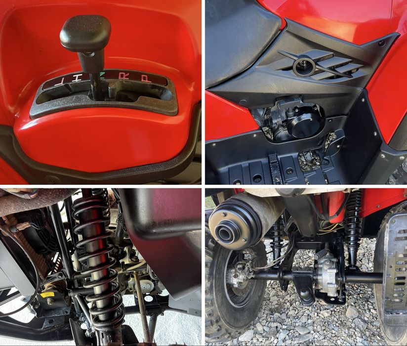 Atv Kymco MXU 500cc 4x4 Recent adus din Germania / troliu / suspensie independentă ! (Tgb,cf moto,linhai)