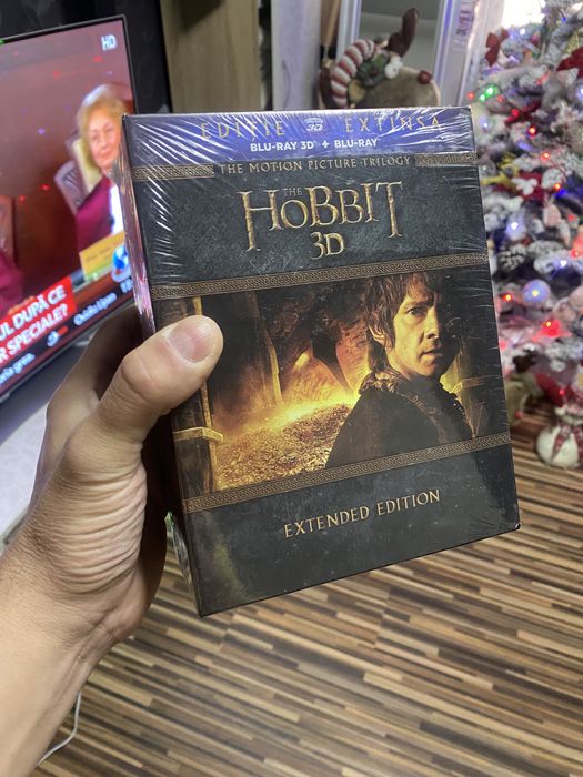 Blu-ray The Hobbit 3D+2D Extended Edition 1-3 Trilogy Collection Boxet