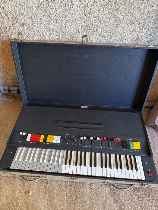 Vermona ET 6-1 orgă vintage DDR + cutie originală + suport