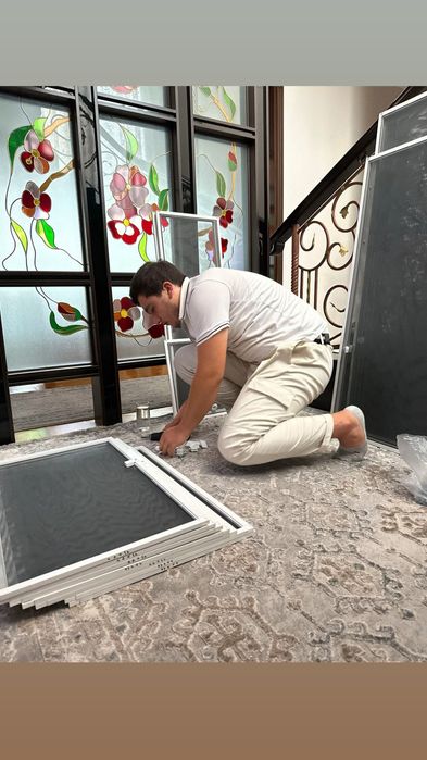 Москитные сетки на заказ ‼️ акфа сетка на окна • maskit oynaga setka‼️