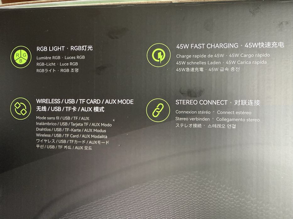 Boxa portabila Zealot S89 , noua, jBL Boombox 3/4