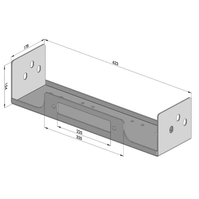 Suport troliu Nissan Patrol Y60