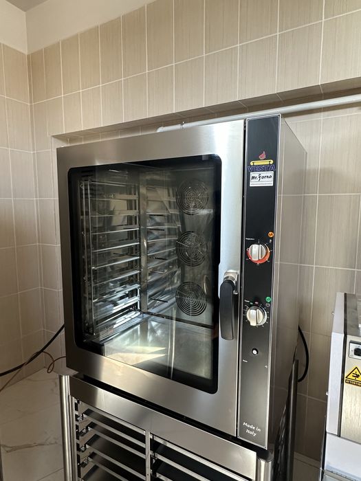 Cuptor patiserie 10 Tavi Vesta Italia, Nou, Garantie