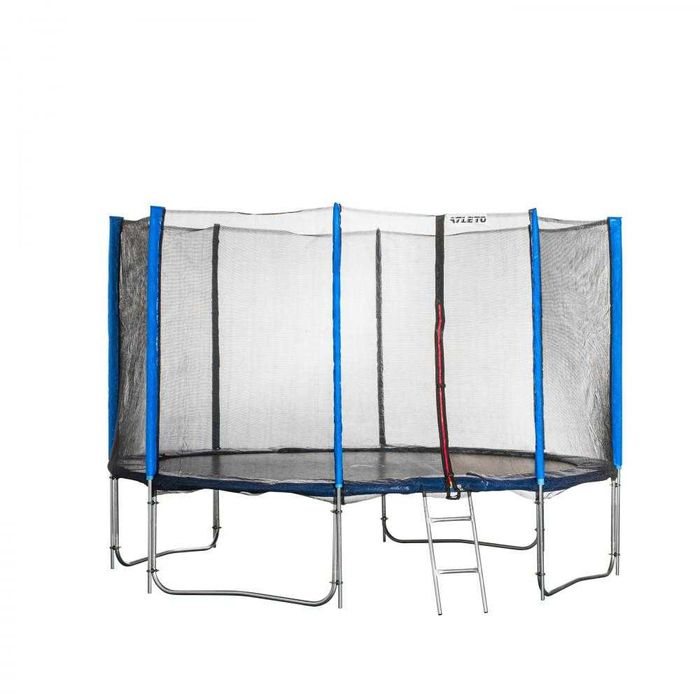 ПРОМОЦИЯ! Детски батут Atleto Ф366 см, зелен,син,червен 210 EUR