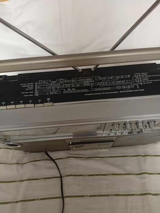 Radio-caset Silver 858
