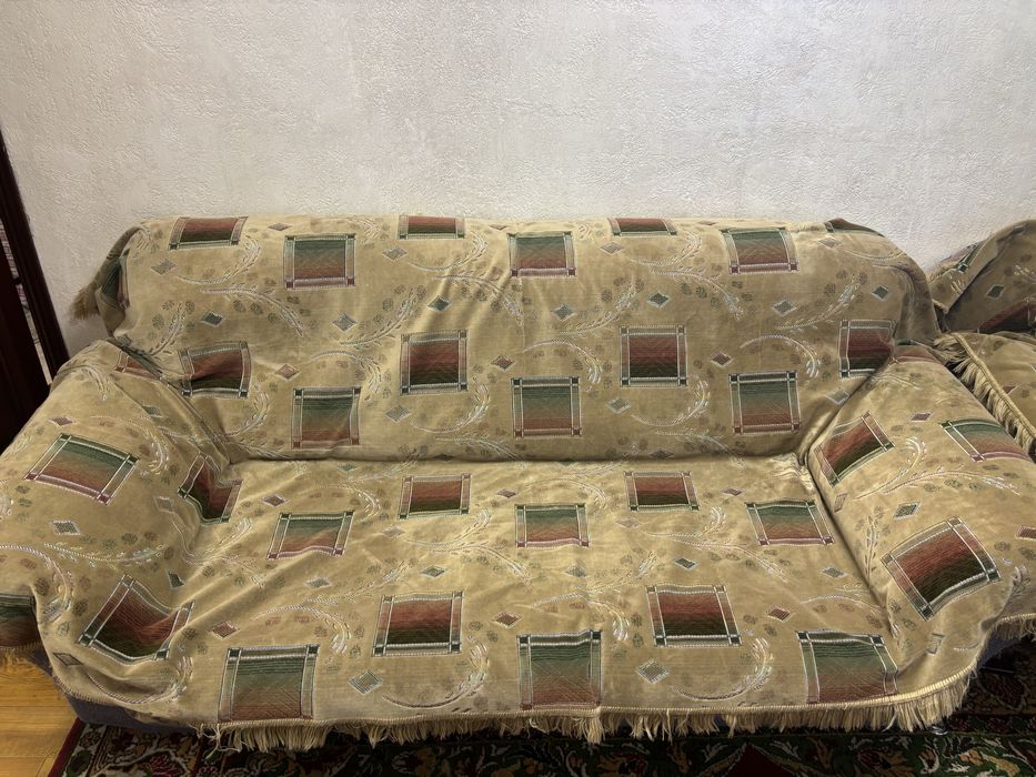 Комплект мягкий уголок тройной