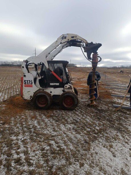 Услуги ямобур буроям, бобкат