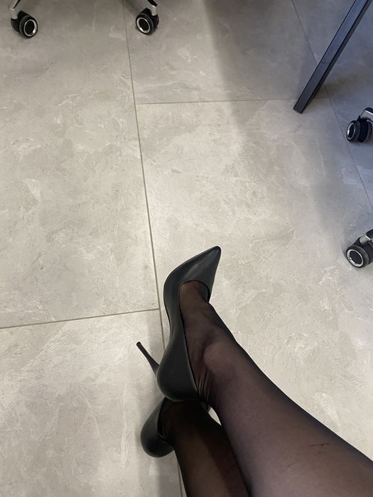 Туфли кожаные шпилька