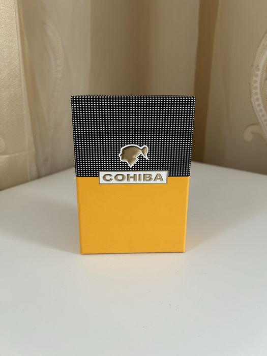 Запалка Cohiba с вградена резачка и пънч – 2 пламъка