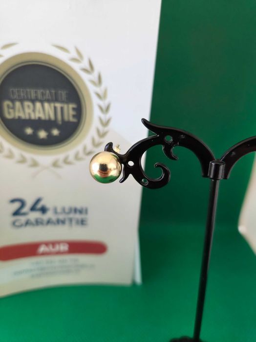 Cercei aur 14K 2.55g (AG13 Independentei B54520.4) - Garantie 2 Ani!