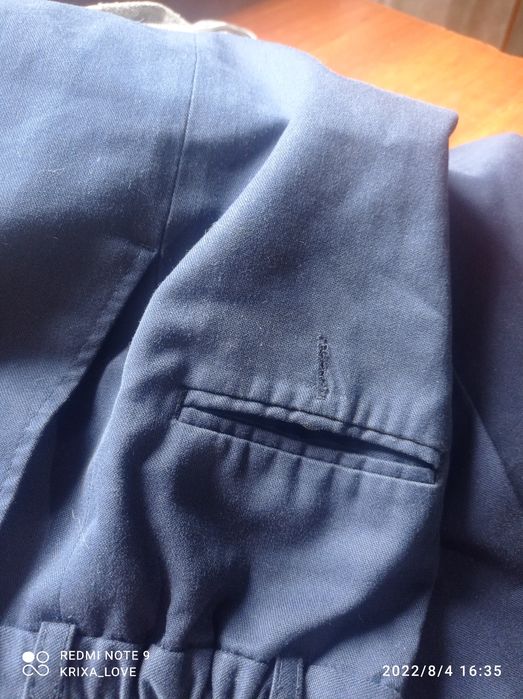 Брюки  темно синий 1 клас