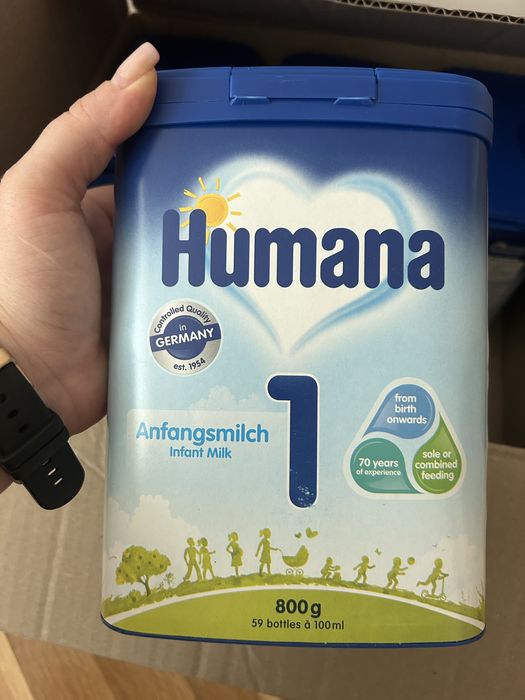 Адаптирано мляко Humana 1