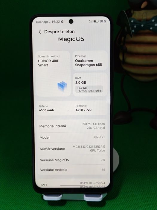 Honor 400 Smart 256GB  * Garantie
