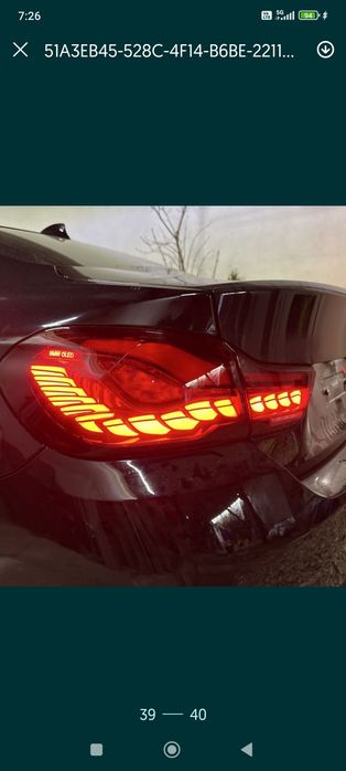 Stopuri led bmw f10,styl g30,sigilate,volan f10 nou