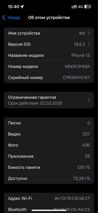 Iphone 13 зеленый