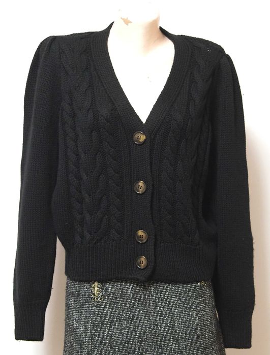 Cardigan negru Luisa Spagnoli marimea M