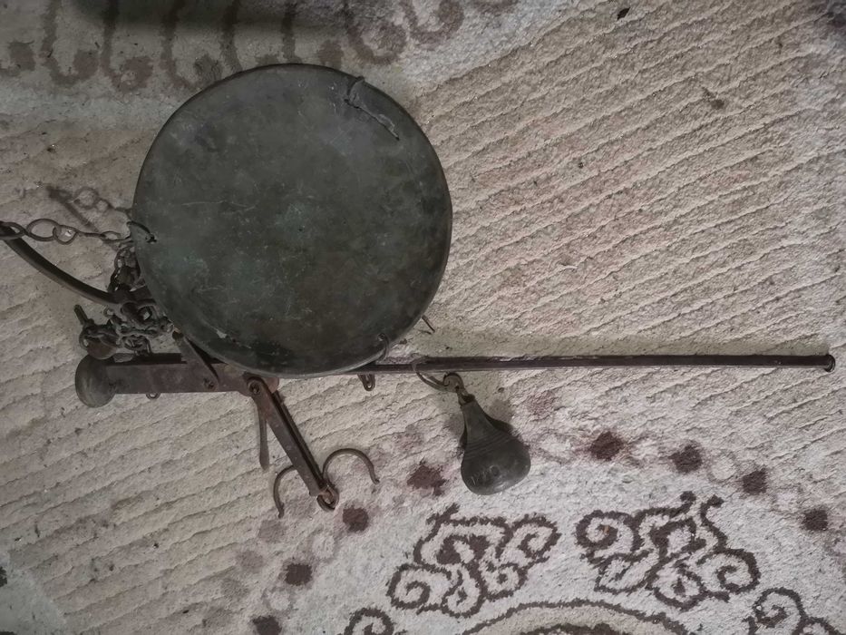 cantar vechi cu tija si taler