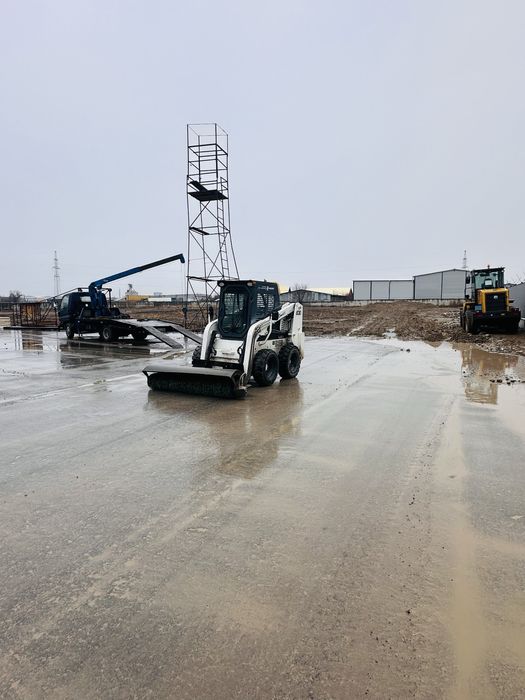 Услуги мини погрузчика, бобкат