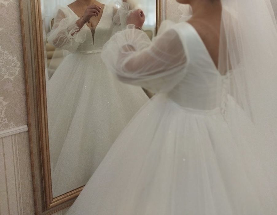 Новое свадебное платье