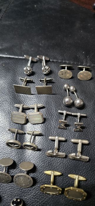 Butoni cămașă argint masiv