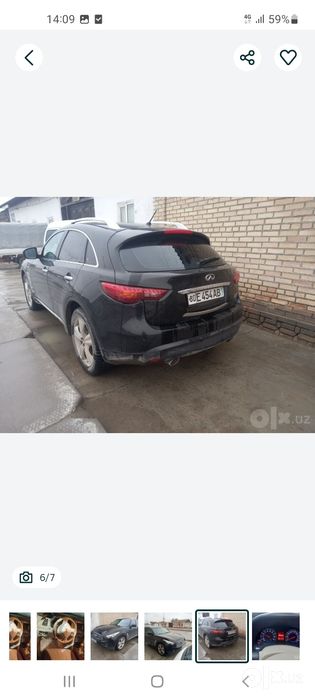 Инфинити fx 35 infoniti fx 35