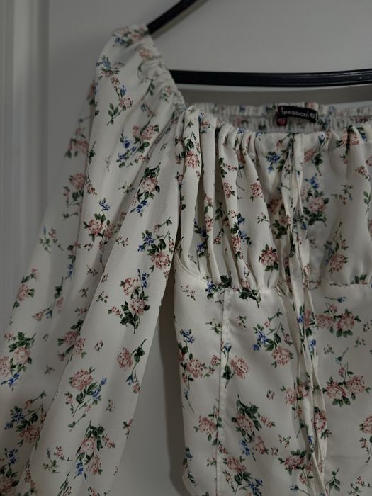 Летняя кофта с корсетом