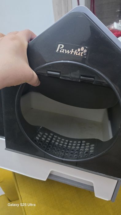 Litieră PawHut Originală cu Tavă Detaşabilă