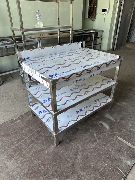 Нержавейка столы мойки стеллажи линия раздачи принимаем заказ