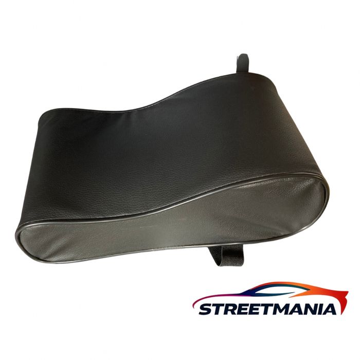 Възглавница за подлакътник с мемори пяна – универсална, черна